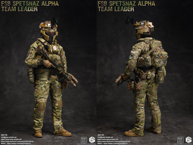 EASY&SIMPLE】26071R FSB ALPHA TEAM LEADER 1/6スケール