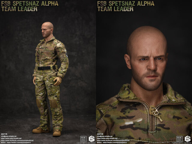 EASY&SIMPLE】26071R FSB ALPHA TEAM LEADER 1/6スケール