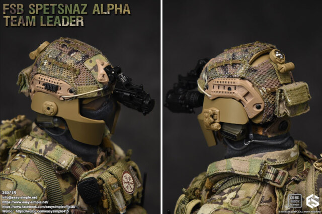 EASY&SIMPLE】26071R FSB ALPHA TEAM LEADER 1/6スケール