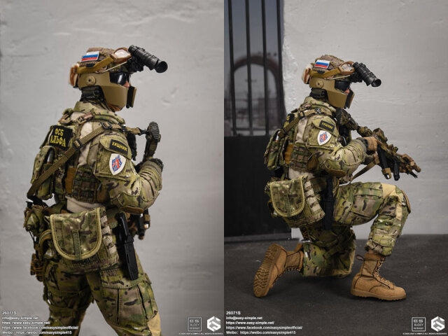 Easy&simple BRAVO-7 ミリタリー フィギュア 未開封 Bravo 0-7 Kill General's Armoury - Machinegun