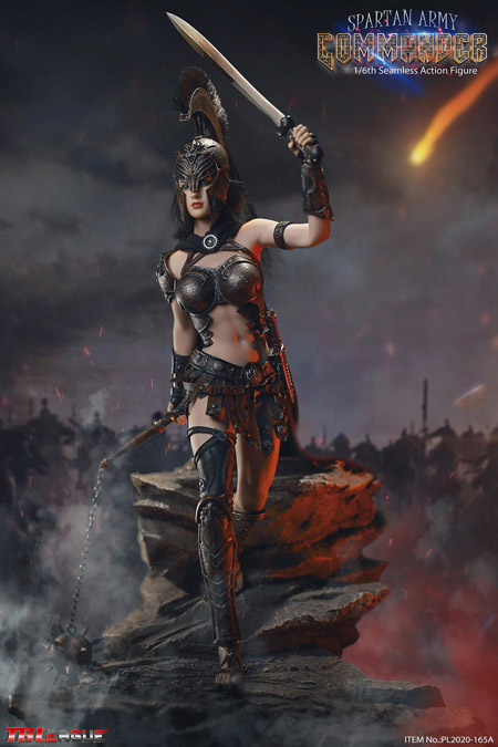TBLeague】TBリーグ PL2020-165A 1/6 Spartan Army Commander (Black
