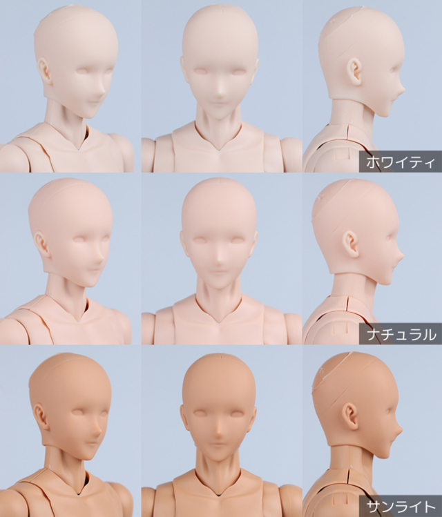 オビツ】30HD-M02N 30-02ヘッド ナチュラル