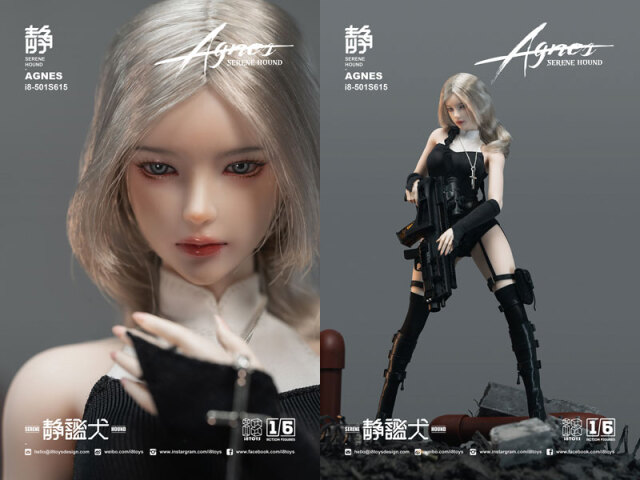 i8TOYS】1/6 SERENE HOUND AGNES I8-501S615，WITCH SERVICE COMPANY
