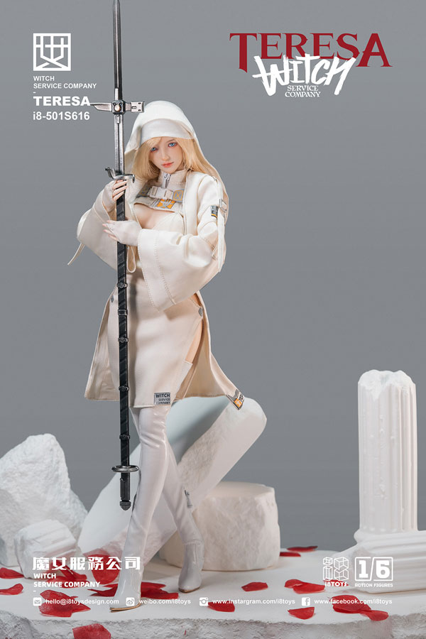 i8TOYS】1/6 SERENE HOUND AGNES I8-501S615，WITCH SERVICE COMPANY