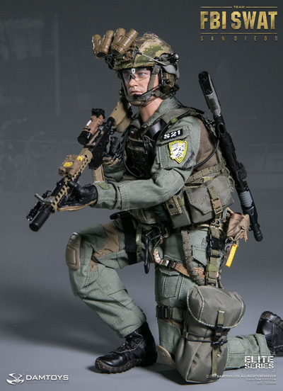 DAM】No.78044A ELITE SERIES 1/6 FBI SWAT TEAM AGENT - SAN