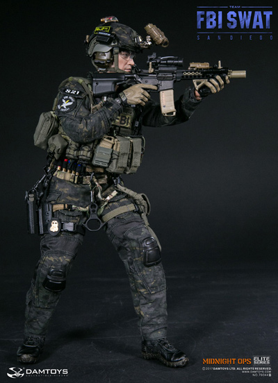 DAM】No.78044B ELITE SERIES 1/6 FBI SWAT TEAM AGENT - SAN
