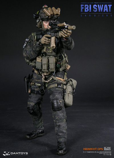 DAM】No.78044B ELITE SERIES 1/6 FBI SWAT TEAM AGENT - SAN