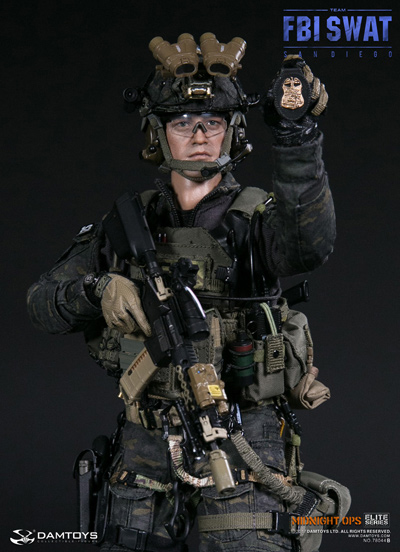 DAM】No.78044B ELITE SERIES 1/6 FBI SWAT TEAM AGENT - SAN DIEGO