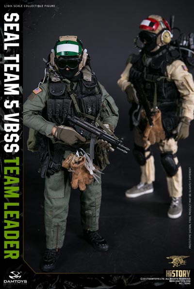 DAM】No.78045 HISTORY SERIES 1/6 SEAL TEAM 5 VBSS TEAM
