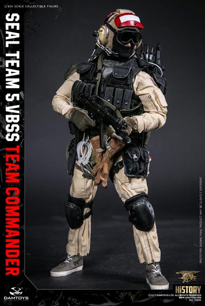 DAM】No.78046 HISTORY SERIES 1/6 SEAL TEAM 5 VBSS TEAM