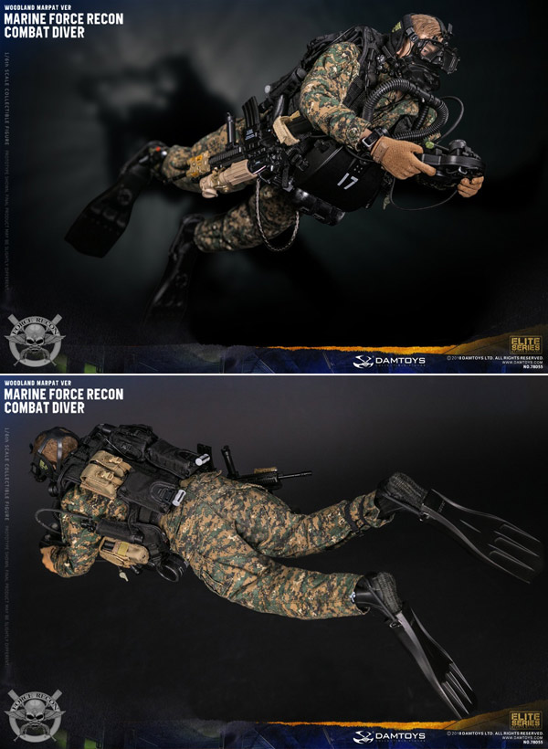 タカラ エリートフォース USMC （DAM】No.78055 ELITE SERIES 1/6 