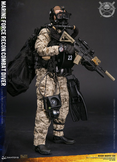 DAM】No.78056 ELITE SERIES 1/6 MARINE FORCE RECON COMBAT DIVER