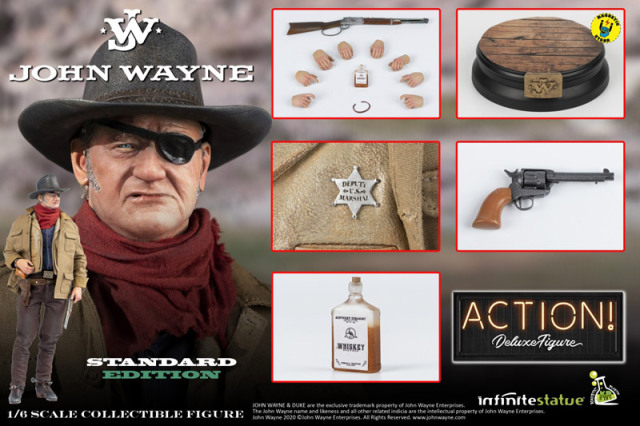Kaustic Plastik and Infinite Statue】78475 John Wayne