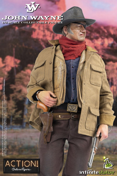 期間限定セール　ジョンウェイン　JOHN WAYNE フィギュア　5点　西部 Kaustic Plastik and Infinite Statue】78475 John Wayne