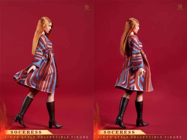 ADD TOYS】AD012A 1/6 SOCERESS 女魔法使い 妊婦 1/6スケール女性