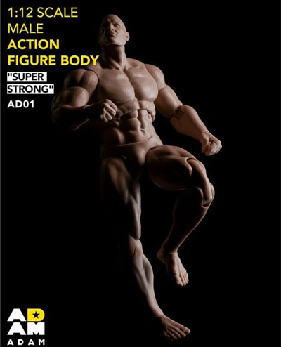在庫処分 半額 1/12 ADAM】AD01 COMIC コミック BODY MALE STRONG SUPER STYLE その他