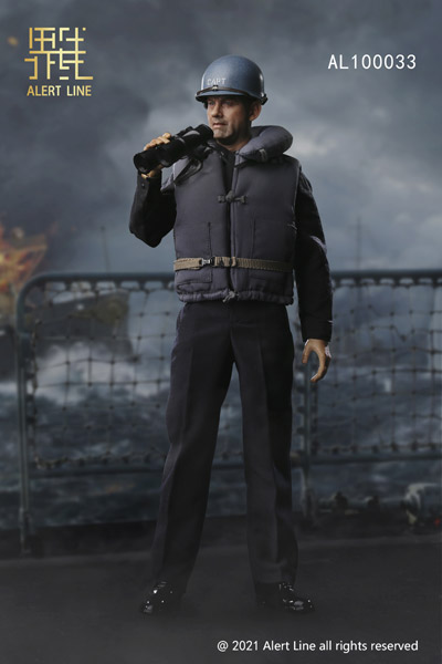 AlertLine】AL100033 WWII U.S.NAVY Destroyer Commander 1/6