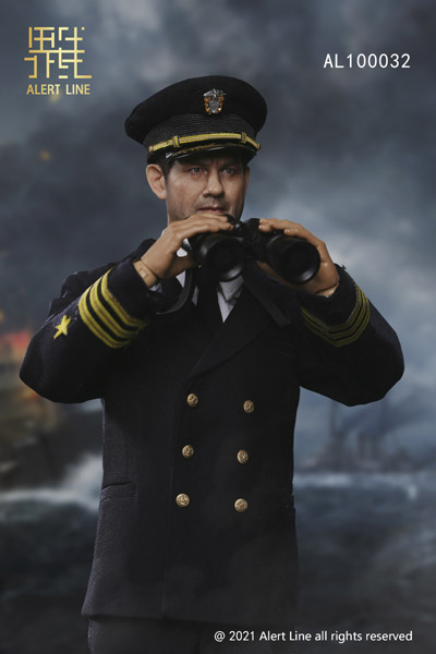 AlertLine】AL100033 WWII U.S.NAVY Destroyer Commander 1/6
