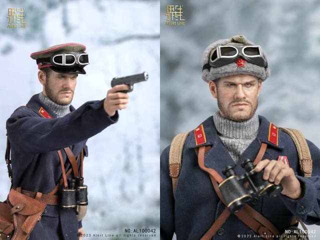 アーミー　ミリタリー　1/6　WW2ドイツ軍山岳兵フィギア AlertLine】AL100042 1/6 WWII Soviet Mountain Infantry