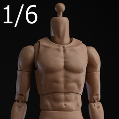 WorldBox】AT020Pro 1/6 Upgrade universal body 汎用男性素体 細身
