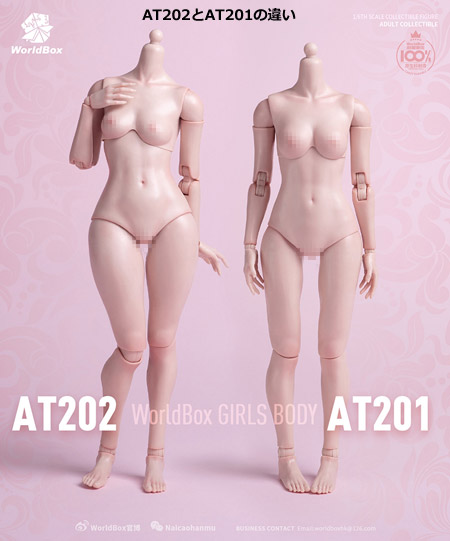 ム*)様 1/6スケール WorldBox AT201 白肌 パール 女性ボディ Amazon | [TOYBARJAPAN ]1/6スケール アクションフィギュア