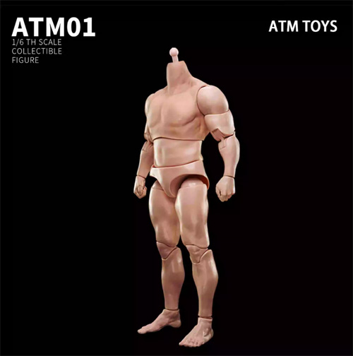 ATM TOYS】ATM01 Upgraded Strong Version Male Body 1/6スケール 男性