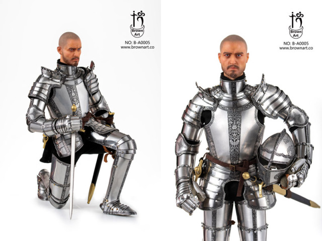 BrownArt】B-A0005M 1/6 Man Armor dated 1548 made for Duke of