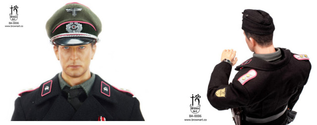 BrownArt】BA-0006 BD/GD 1/6 WW2 German Armored Captain/Artillery