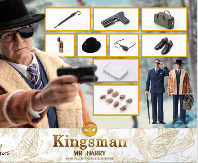 ヘンリールイスゲーリッグ　フィギュア BEE TOYS】BE01 1/6 Mr Harry キングス・エージェント 諜報機関員 1/6