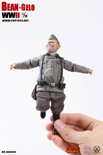 POPtoys】BGS002 1/12 Bean Gelo Series Fat guy--George WW2