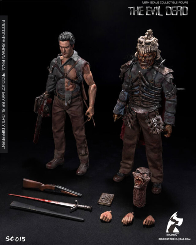 BIGDOG STUDIO】SC014 SC015 THE EVIL DEAD Deluxe Edition 1/6