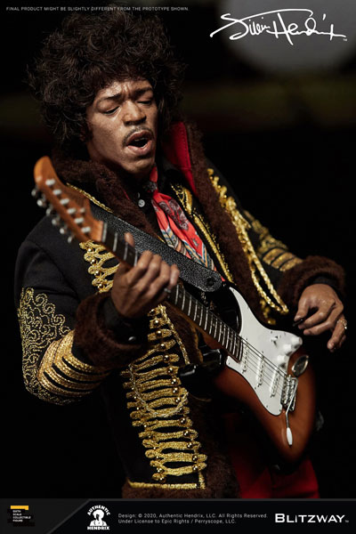 BLITZWAY】UMS11201 1/6 Jimi Hendrix ジミ・ヘンドリックス 1/6 