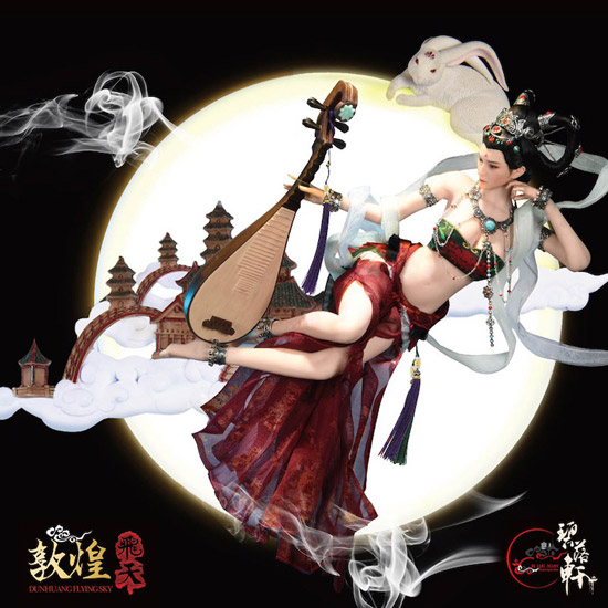 BIluoxuan/LUCIFER】BLX201A 敦煌飛天 月満秋寒 月の女神 嫦娥