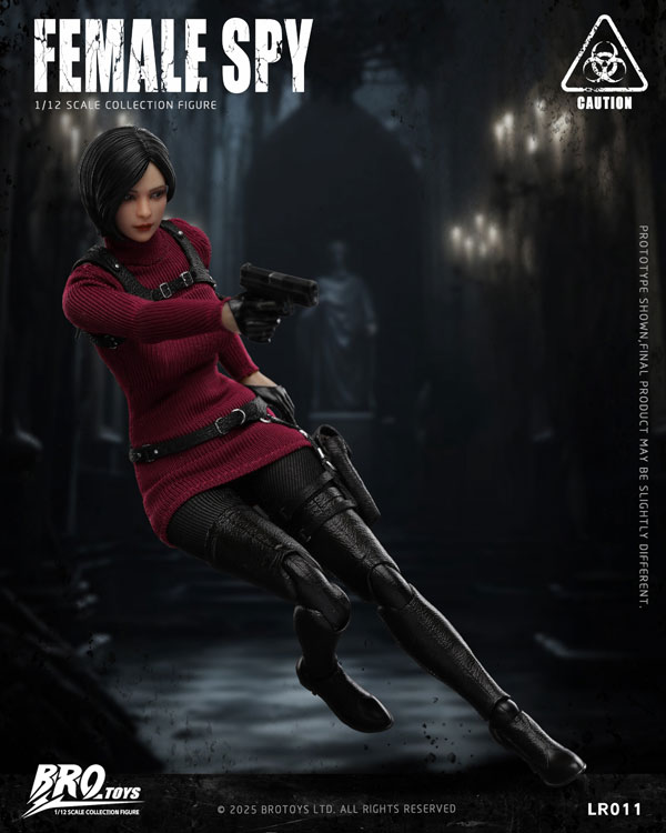 BROTOYS】LR011 1/12 Female Spy 女スパイ 1/12スケールフィギュア