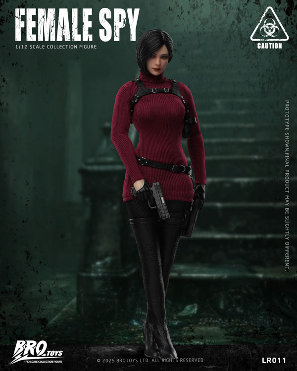 BROTOYS】LR011 1/12 Female Spy 女スパイ 1/12スケールフィギュア