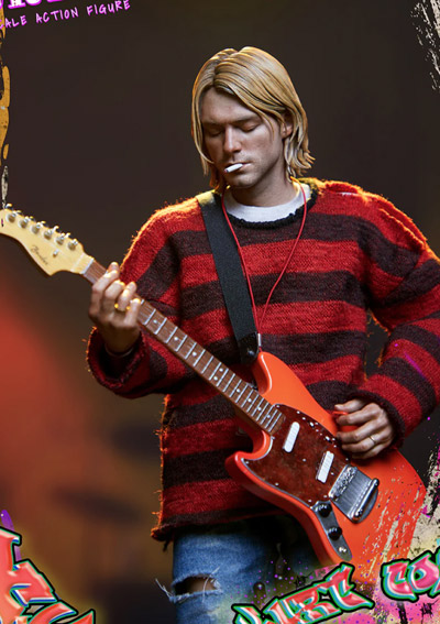 カートコバーン　ブリッツウェイ　フィギュア　 初回特典付き　新品同様 Amazon.co.jp: BLITZWAY予約特典サングラス付カート・コバーン 1/6