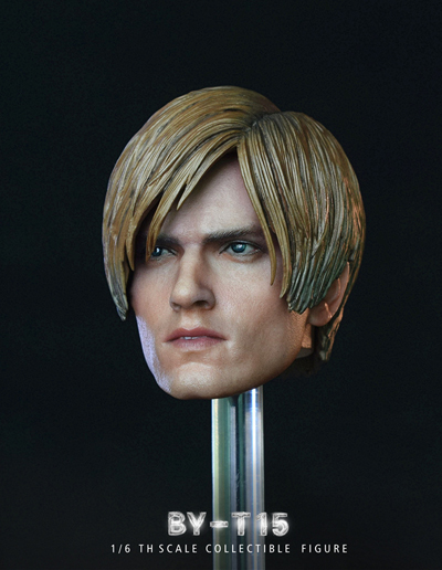 四葉 1/6ヘッド BY-ART】BY-T15 1/6 Man Headsculpt 1/6スケール 男性ヘッド