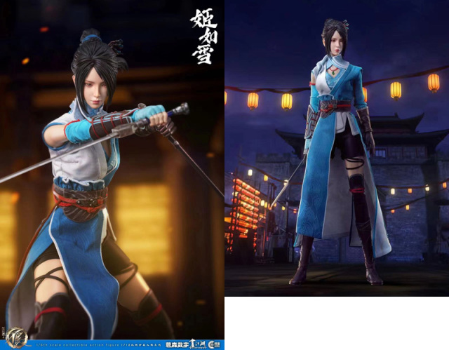 フィギュア 姫如雪 「画江湖之不良人」 1/6 アクションフィギュア フィギュア専門店 -ソダチトイズ / 予約 Cosmic Creations 画