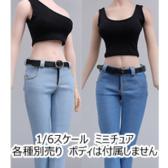 CDToys】CD025 1/6 Cowgirl Pencil Pants Set ジーンズパンツ