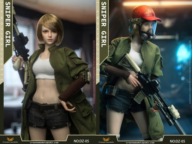 Createmodels】DZ-05 SniperGirl Songbird スナイパーガール ソング 