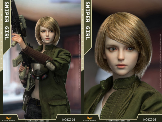 Createmodels】DZ-05 SniperGirl Songbird スナイパーガール ソング 