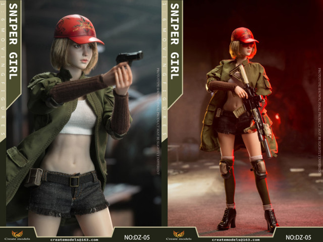 Createmodels】DZ-05 SniperGirl Songbird スナイパーガール ソング 