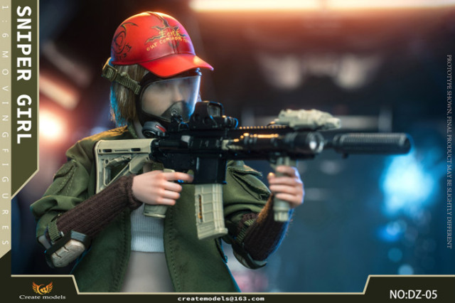 Createmodels】DZ-05 SniperGirl Songbird スナイパーガール ソング 
