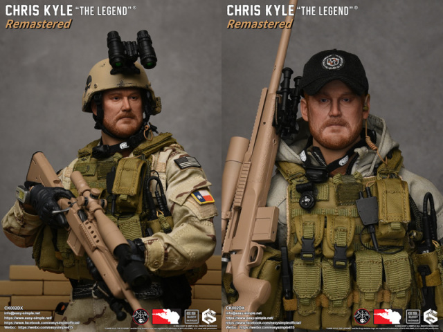 EASY&SIMPLE】BlackOpsToys X Easy&Simple CK002DX Chris Kyle