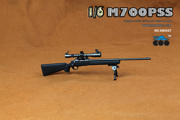 COO】X80027 X80028 1/6 レミントンM700PSS 1/6スケール 狙撃銃