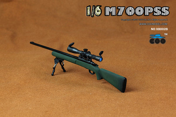 COO】X80027 X80028 1/6 レミントンM700PSS 1/6スケール 狙撃銃