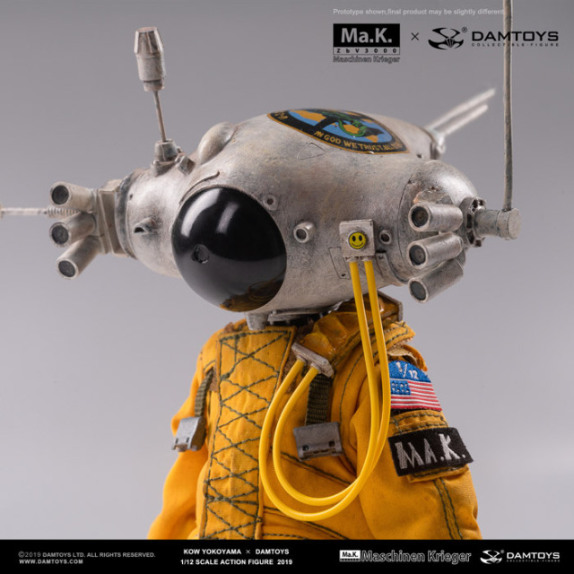 DAM】DAMTOYS X 横山宏 CS018 1/12 GansBoy-U2 ガンズボーイU2 1/12  
