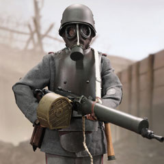 DID】D11015 WW1 German MG08 Machine Gunner - Arthur 第一次世界大戦