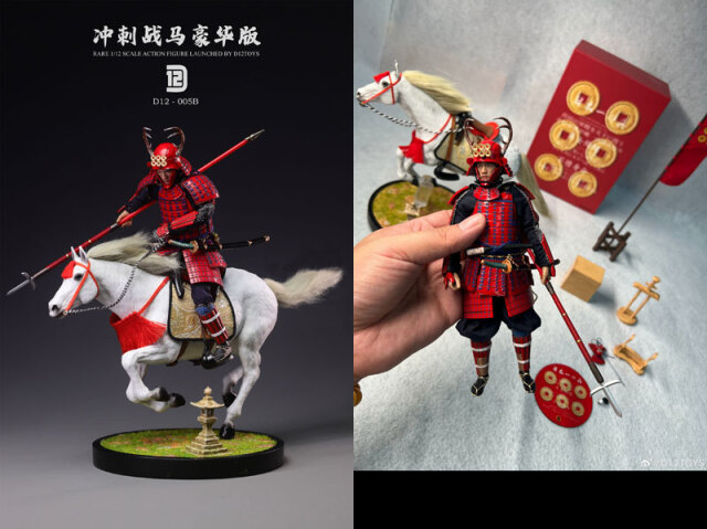 D12TOYS】D12005B Palm Collections 1/12 日本一の兵 真田の赤備え
