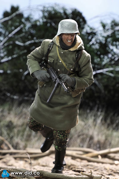 DID ミリタリーフィギュア　ドイツ軍SS 機関銃手 フィギュア専門店 -ソダチトイズ / DID 第二次世界大戦米軍遊